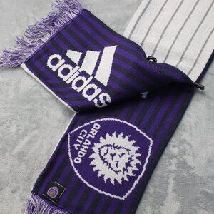 Adidas x Orlando City Soccer Club Jacquard Scarf - 2 for 1 Look Reversible Style